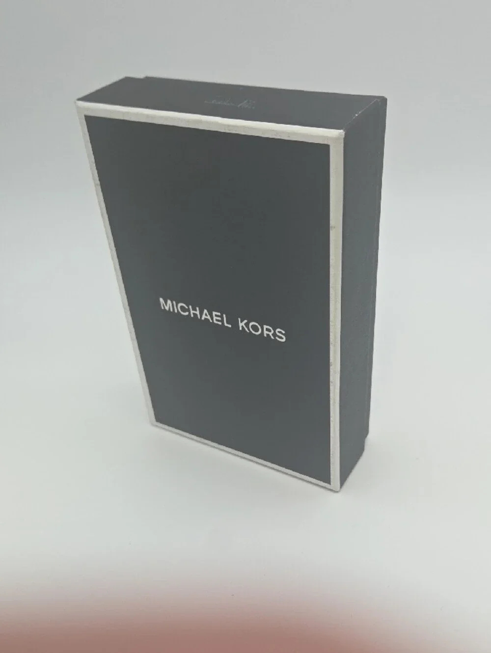 Michael Kors Black Pebbled Leather Snap Card Wallet